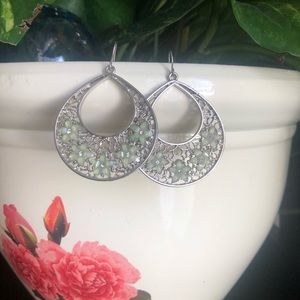 Medium sized flower earrings